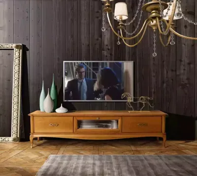 Zdjęcie produktu dla Komoda, witryna, meble, kolor brązowy, podstawa telewizora, salon, drewno