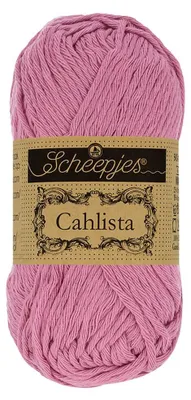 Produktbild von Cahlista Garn 50g Koralle Rose von Scheepjes - Wolle, Strickgarn