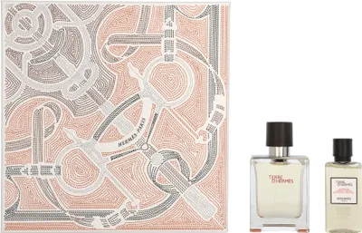 Produktbild von Hermès Hermes Terre Dhermes Eau De Toilette Pour Homme 50ml Spray Gel De Baño 40ml