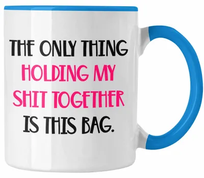 Produktbild von Lustige Tasse Geschenk Lustige Geschenkidee Frauen Mutter Mama Spruch (Blau)