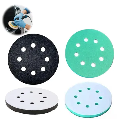 Productafbeelding van 2 Stuks Polierpads 125 mm voor Excentrisch Schuurmachine