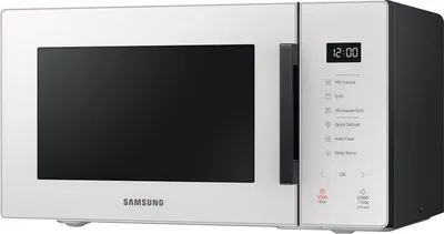 Produktbild von Samsung MG23T5018GE/ET, Arbeitsplatte, Kombi-Mikrowelle, 23 l, 800 W, Eingebautes Display, LED
