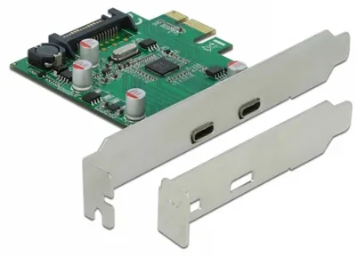 Produktbild von Delock USB-Adapter - PCIe 2.0 Low-Profile