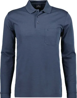 Produktbild von Ragman Softknit-Polo langarm