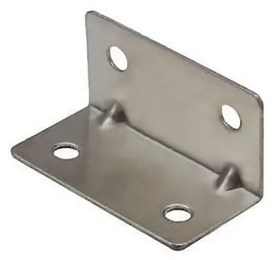 Produktbild von 10x Edelstahl Winkelverbinder Lochwinkel Verbinder Holzverbinder Halter 5-02 20x20x40mm