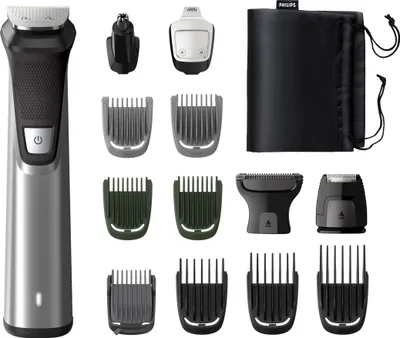 Produktbild von Philips Multigroom Series 7000 Rasierer 14 Aufsätze Gesicht Haare Körper MG7745 15