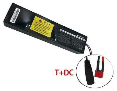 Image de Batterie lithium-ion 18650 - Pack de batteries pour scooter électrique - 36V 30000mAh 10S3P - Rechargeable - Connecteur DC T-DC