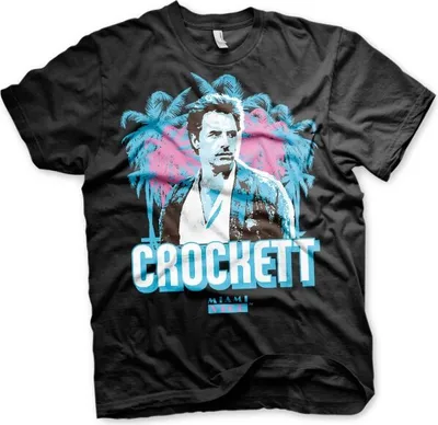 Produktbild von Crockett Palms T-Shirt - Medium - Black
