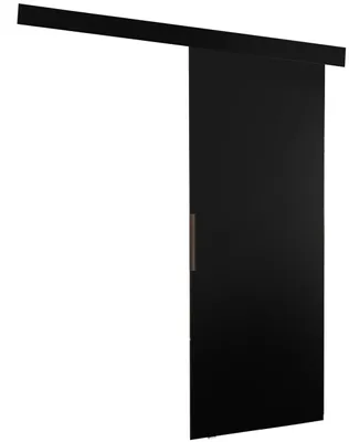 Obrázek produktu pro KIER FURNITURE posuvné dveře MALIBU 80 - Univerzální - Černá 86x205x1,6 cm