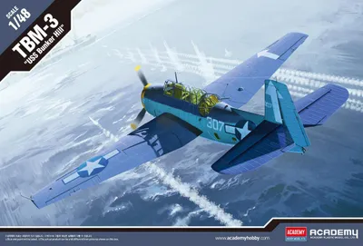 Obrázok produktu pre Stavebnica lietadla 12285 - TBM-3 "USS BUNKERHILL" (1:48)
