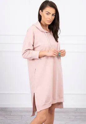Zdjęcie produktu dla Kesi Damska Bluza Sukienka Ishingaine Ciemny Pudrowy Róż Uniwersalny