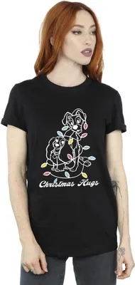 Produktbild von Disney - "Lady And The Tramp" T-Shirt für Damen BI30719 (S) (Schwarz)