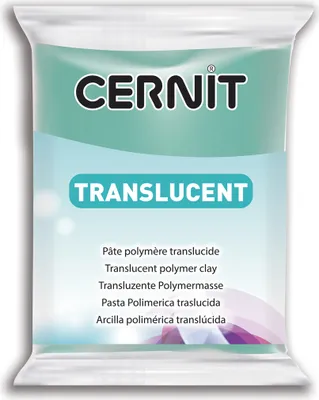 Produktbild von Cernit 6x Translucent 56g, Smaragdgrün - Smaragdgrün| CE0920056620C