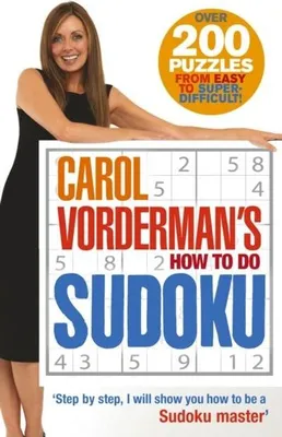 Obrázek produktu pro Carol Vorderman's How To Do Sudoku