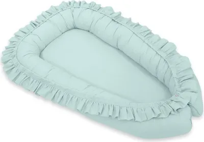Produktbild von Babynest – Babynest Cocon – Mysig Safe Sleeping Place – 100 % Baumwolle – Mint – Bellafurn