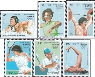 Produktbild von Briefmarken Benin 1995 Mi 624-629 (kompl.Ausg.) postfrisch Olympische Sommerspiele 96
