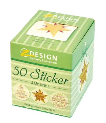 Immagine prodotto di AVERY Zweckform ZDesign Weihnachts-Sticker auf Rolle