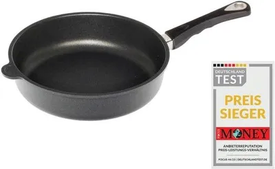 Image de Poêle à four 28 cm - Poêle antiadhésive - Fonte - 1 pièce - Noir
