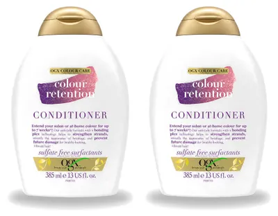 Image de 2 flacons de revitalisant OGX pour cheveux colorés, 385 ml chacun - Pack avantage - 2 pièces