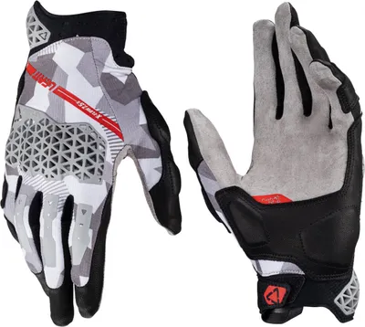Produktbild von Leatt Handschuhe ADV X-Flow 7.5 kurz V24 hellgrau-schwarz XL