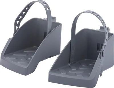 Obrázok produktu pre POLISPORT Footrests + Straps Dark Grey Guppy Maxi