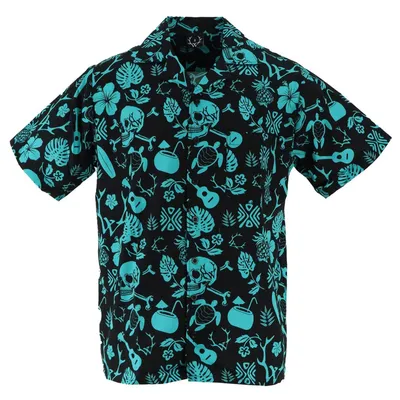 Produktbild von Frei.Wild – Rockn Roll - Hawaiihemd (green-mint)