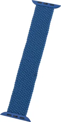 Produktbild von Peter Jäckel 18988, Band, Smartwatch, Blau, Apple, 41/40mm (Series 4/ 5/ 6/7)/ 38mm (Series 1/ 2/ 3), Textil
