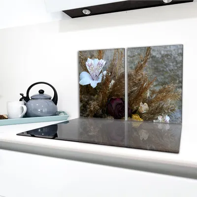 Imagen del producto de Placa de vidrio protectora para cocina, 2x40x52, marca Orchidea