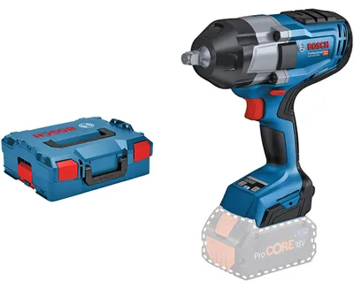 Obrázek produktu pro Bosch GDS Professional 18V-1000 - Rázový utahovák - akumulátorový - 1/2" čtyřhran - 1000 N-m - bez akumulátoru - 18 V (06019J8301)