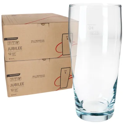 Obrázek produktu pro Sada 24 ks sklenic Willibecher 0,4 l, kalibrovaných, na pivo, na nápoje, na koktejly