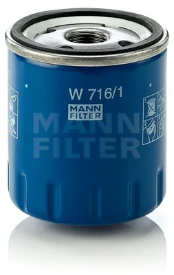 Produktbild von Ölfilter MANN-FILTER W 716/1 Anschraubfilter für TOYOTA ProAce Verso (MPY) für CITROËN Jumpy Kastenwagen (V)