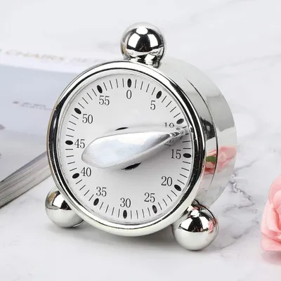 Produktbild von Vintage mechanischer zylindrischer Küchentimer für Küche, Schönheitssalon, Wecker