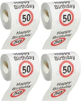 Produktbild von Famanu Toilettenpapier mit humorvollem Design - 4 Rollen