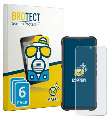 Produktbild von 6x BROTECT Schutzfolie für Cubot King Kong ES 3 Displayschutz Displayschutzfolie Folie Matt Entspiegelungsfolie