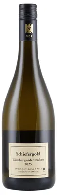 Produktbild von Josef Milz Schiefergold Weissburgunder trocken 2025 | Weißwein | Deutschland | 1 x 0,75 Liter