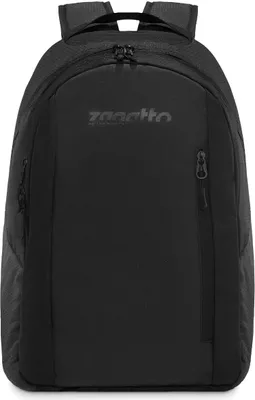 Produktbild von Zagatto Schwarze Rucksack 26L 48x32x17 cm ZG699 "on the move" Kollektion Laptoprucksack Sportrucksack Schulrucksack sicher und komfortabel