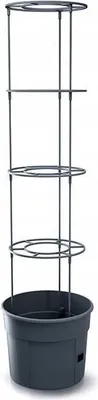 Obrázek produktu pro květináč na pěstování rajčat TOMATO GROWER IPOM400-S433 39,2cm antracit plastový PROSPERPLAST