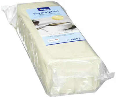 Zdjęcie produktu dla Glorex Keramiplast 2500 g, biały