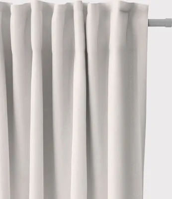 Produktbild von SCHÖNER LEBEN. Vorhang Waffelrelief Kästchenstruktur uni ecru 245cm Aufhängung Smok-Schlaufenband