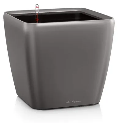 Image de LECHUZA Pot de fleurs QUADRO LS 28 ALL-IN-ONE Set Anthracite 16143