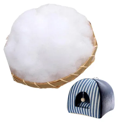 Produktbild von Polyester-Füllung mit hoher Elastizität für DIY | Atmungsaktives Nähzubehör, Kissen, Plüschtiere und Puppen mit weicher Faserfüllung