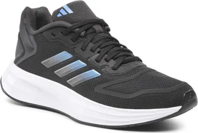 Produktbild von adidas Laufschuhe Duramo SL 2.0 Damen, Gr. 40, schwarz/silber/blau, Synthetik/Textil/Gummi, LIGHTMOTION-Dämpfung, Primegreen (rec. Material), Normale Passform