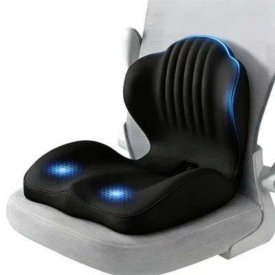 Produktbild von Ergonomisches L-förmiges Lendenkissen mit Memory-Schaum