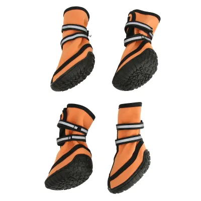 Produktbild von Hundestiefel,Outdoor-Hundeschuhe,Wasserdichte Hundeschuhe,Reflektierende Hundestiefel,Hundeschuhe Pfotenschutz,Hundeschuhe