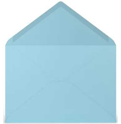 Produktbild von Rössler Papier 220711517 Coloretti Briefumschläge - C5, 5 Stück, himmelblau