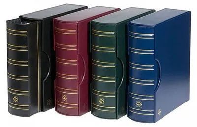 Produktbild von Ringbinder VARIO GIGANT, Classic-Design, inkl. Schutzkassette, grün