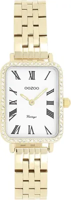 Immagine prodotto di Oozoo Orologio da polso in metallo oro Serie Vintage Donna Orologio analogico al quarzo UOC20414