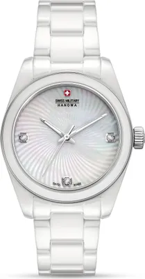 Produktbild von Swiss Military Hanowa SMWLG0005101 Damenuhr Swiss Recruit Lady Ceramic 32mm 5ATM