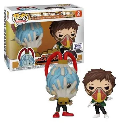 Produktbild von Funko Pop! Animation: My Hero Academia – Tomura Shigaraki und Overhaul 2er-Set – Funimation-Exklusivausgabe 2021