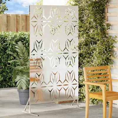 Produktbild von vidaXL Sichtschutz Grau 100 x 50 x 180 cm Stahl